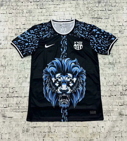 Maglia da calcio nera e blu edizione speciale Barcellona 2024/2025