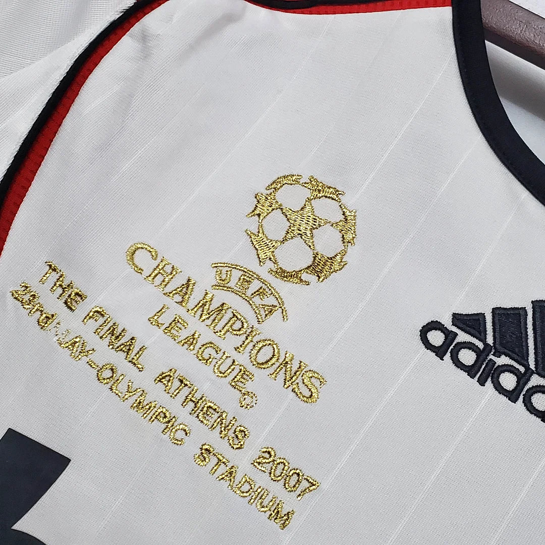 Maglia da calcio retrò a maniche lunghe AC Milan 2006/2007, da trasferta