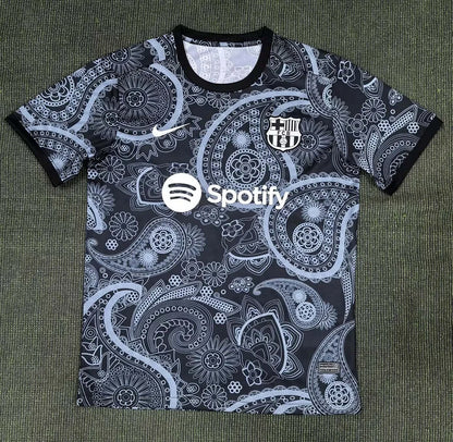 Maglia da calcio nera da allenamento del Barcellona 2024/2025