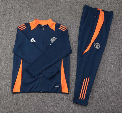 Tuta da calcio con zip lunga Manchester United 2024/2025