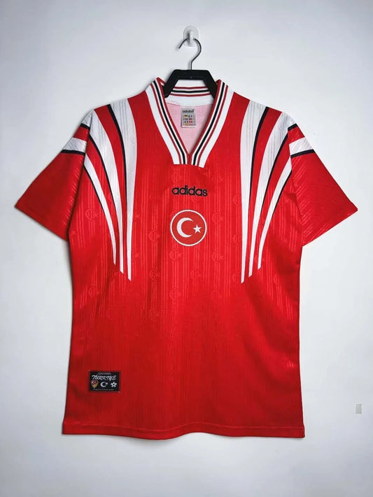 Maglia da calcio retrò della nazionale turca del 1996