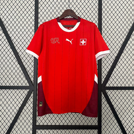 Maglia da calcio Svizzera 2024 Home