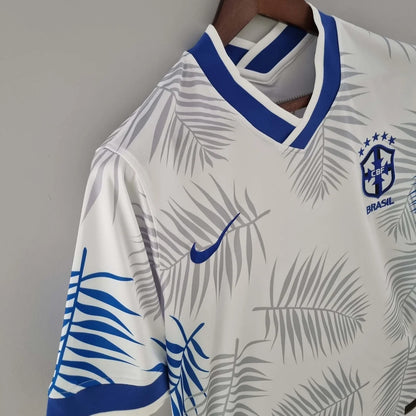 Maglia da calcio classica bianca del Brasile 2022
