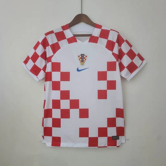 Maglia da calcio casalinga Croazia Coppa del Mondo FIFA 2022