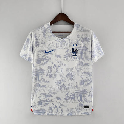 Maglia da calcio Francia Away Coppa del Mondo FIFA 2022