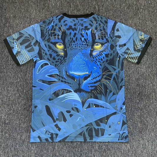 Maglia da calcio blu edizione speciale Brasile 2024