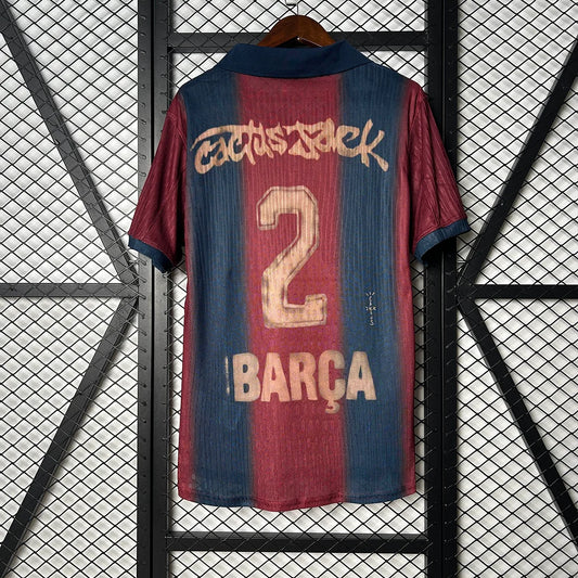 Polo da calcio Barcellona Travis Scott Joint Edition 2025/2026