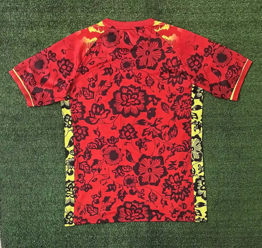Maglia da calcio rossa edizione speciale Portogallo 2024
