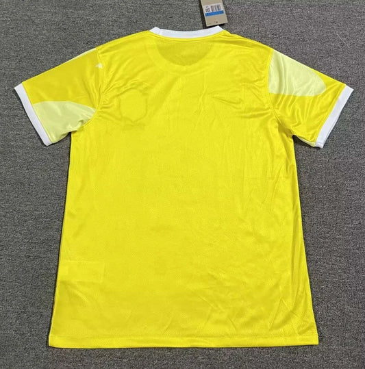 Maglia da calcio gialla edizione speciale Brasile 2024