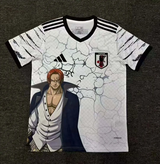 Maglia da calcio edizione speciale One Piece Giappone 2025 - Shanks