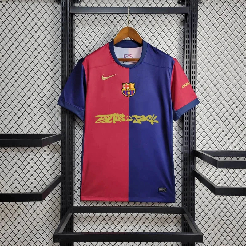 Maglia da calcio Barcellona Travis Scott Home 2024/2025