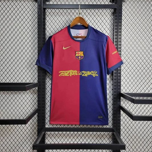 Maglia da calcio Barcellona Travis Scott Home 2024/2025