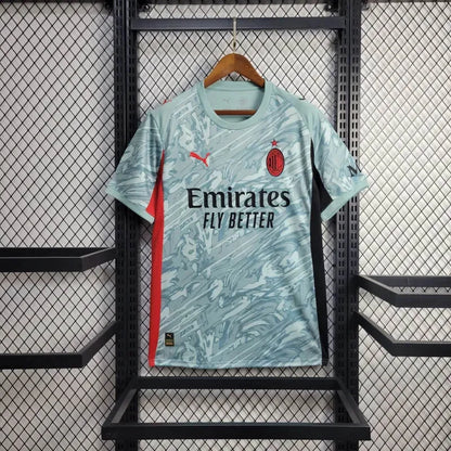 AC Milan 2025/2026 Grey Goalkeeper Soccer Jersey