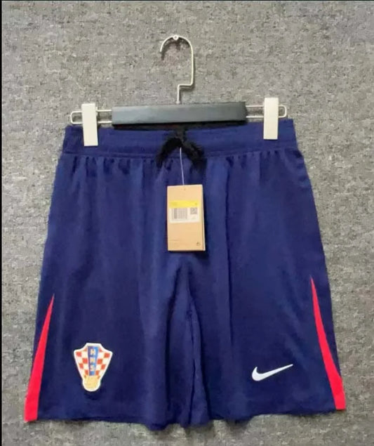 Pantaloncini da trasferta della nazionale croata 2024