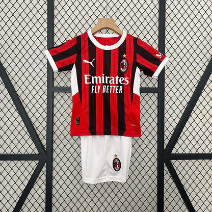 AC Milan Home Soccer Jersey 2024/2025, for kids