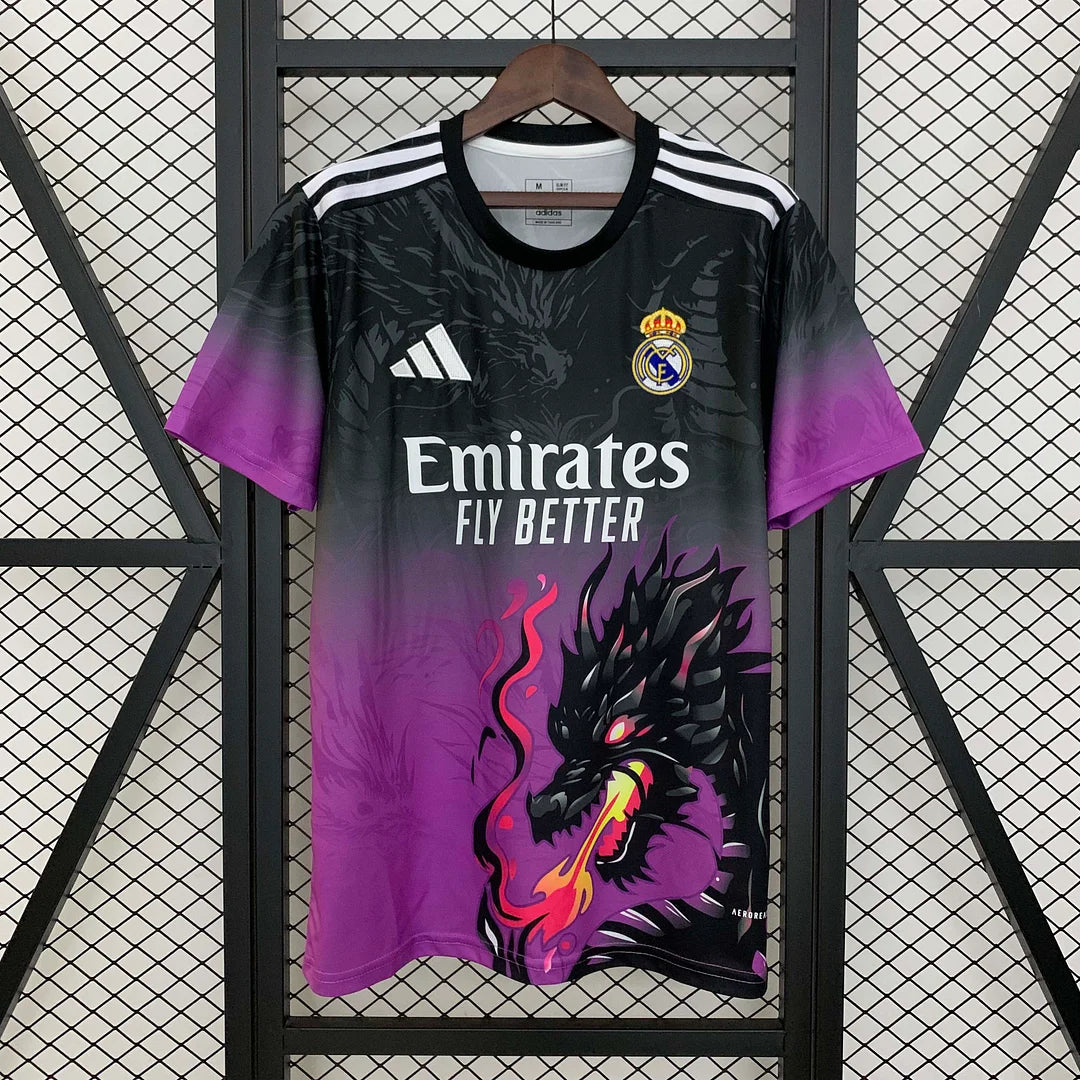 Maglia da calcio viola edizione speciale del Real Madrid 2025/2026