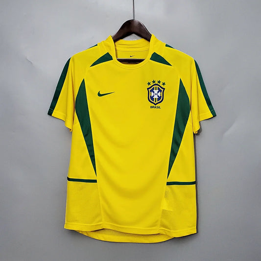 Maglia da calcio retrò del Brasile del 2002