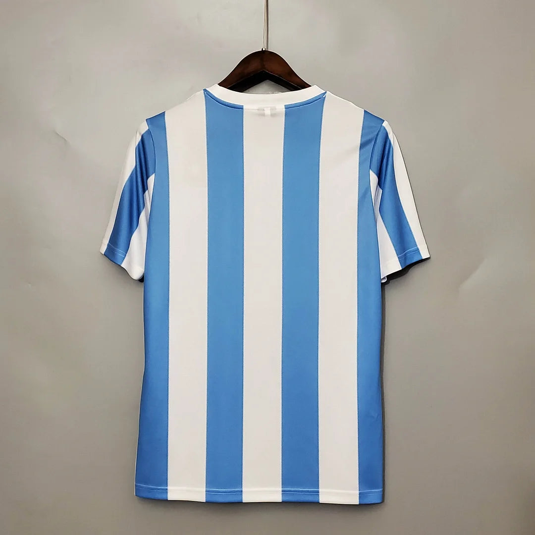Maglia casalinga retrò della nazionale argentina del 1986