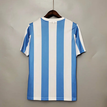 Maglia casalinga retrò della nazionale argentina del 1986