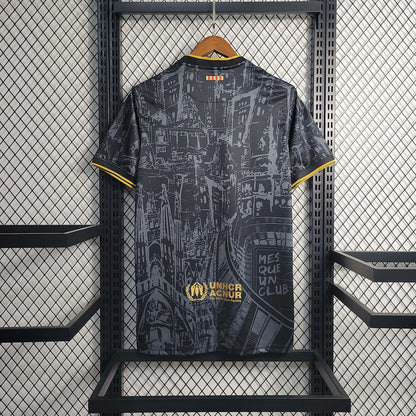 Maglia da calcio nera edizione speciale Barcellona 2023/2024