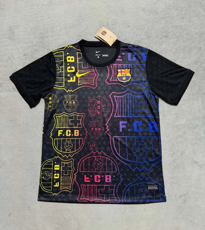 Maglia da calcio nera e gialla edizione speciale Barcellona 2025/2026