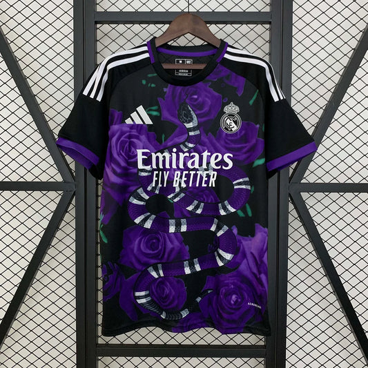 Maglia da calcio edizione speciale Purple Rose del Real Madrid 2025/2026