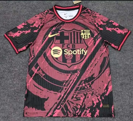 Maglia da calcio rossa edizione speciale Barcellona 2024/2025