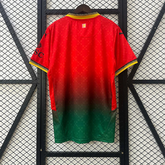 AC Milan 2024/2025 Away Red Football Shirt, Fourth Kit