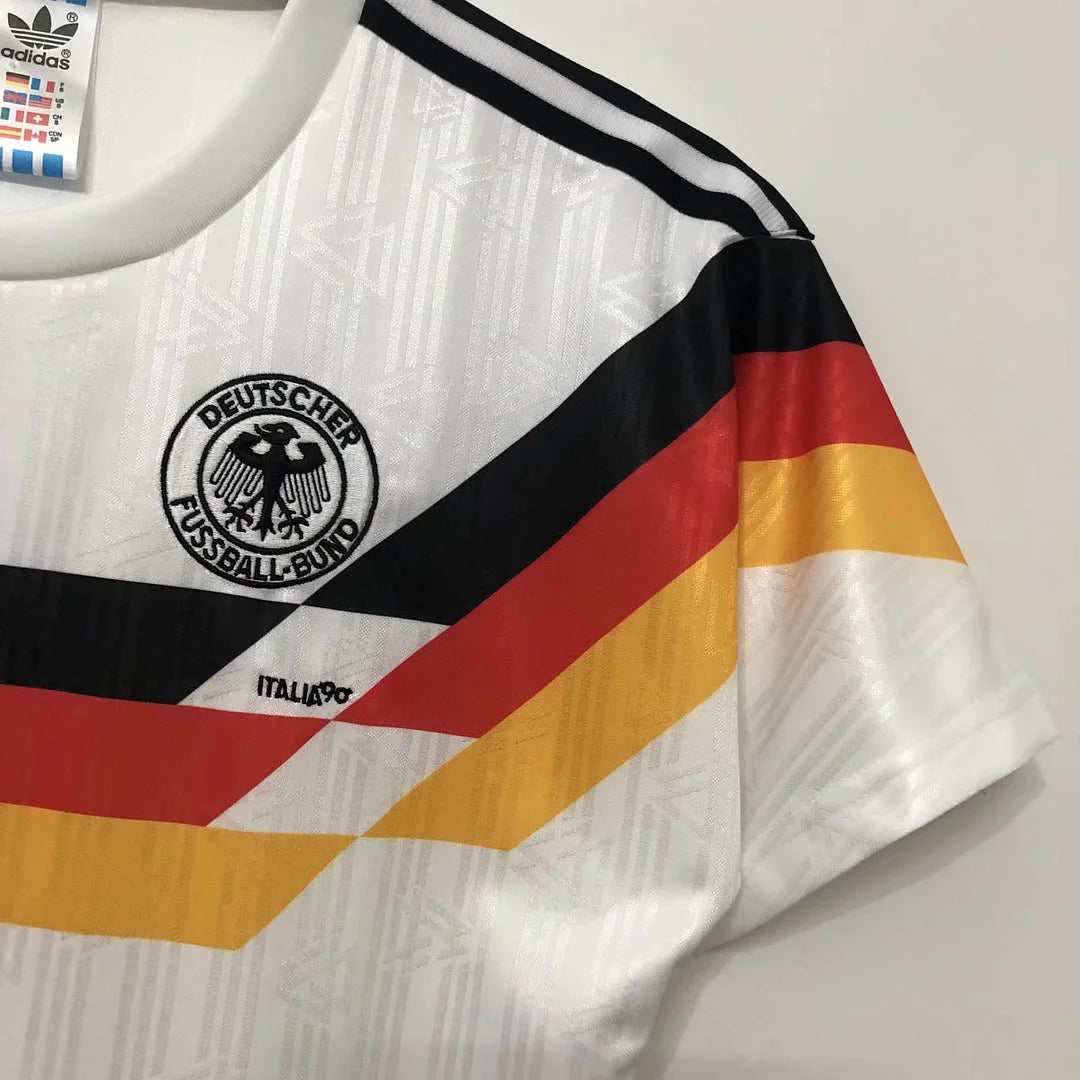 Maglia da calcio retrò della Germania del 1990