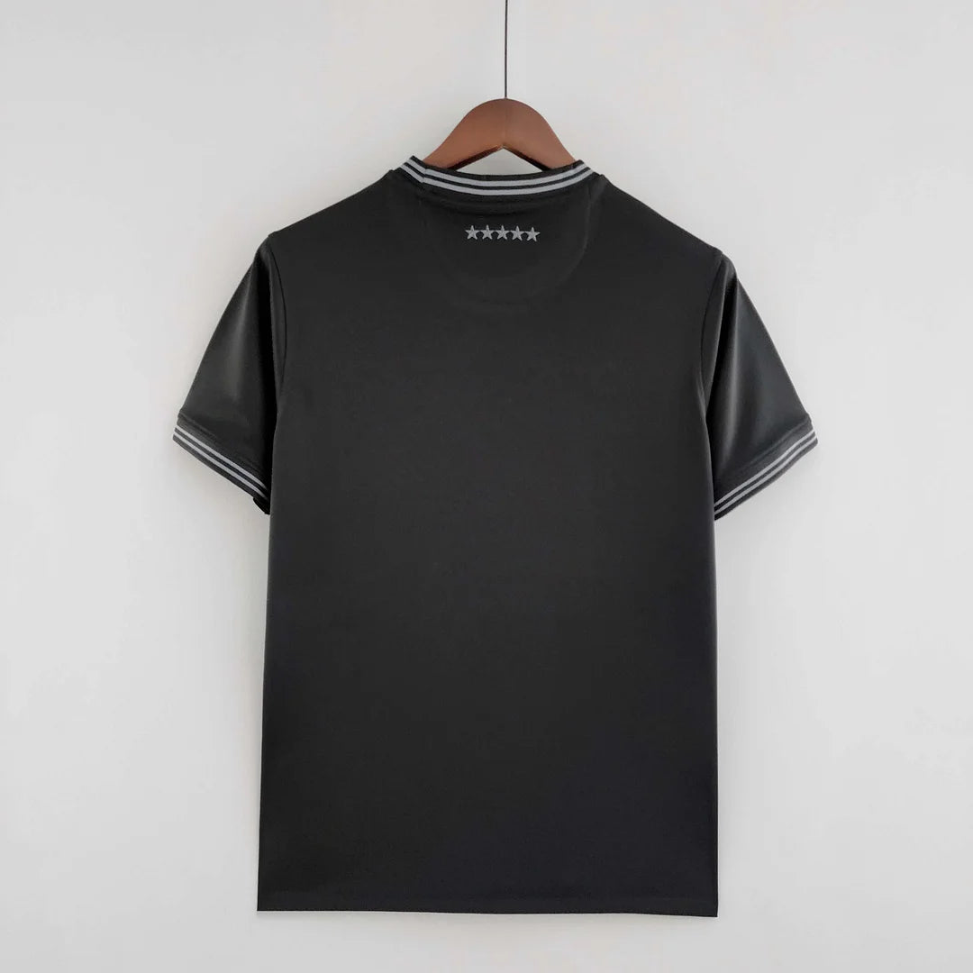 Maglia da calcio tutta nera edizione speciale Brasile 2022