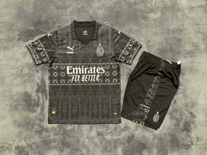 Camiseta de visitante del AC Milan 2023/2024, cuarta equipación, talla infantil