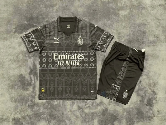 AC Milan 2023/2024 Away Football Shirt, Fourth Kit, Kids Size