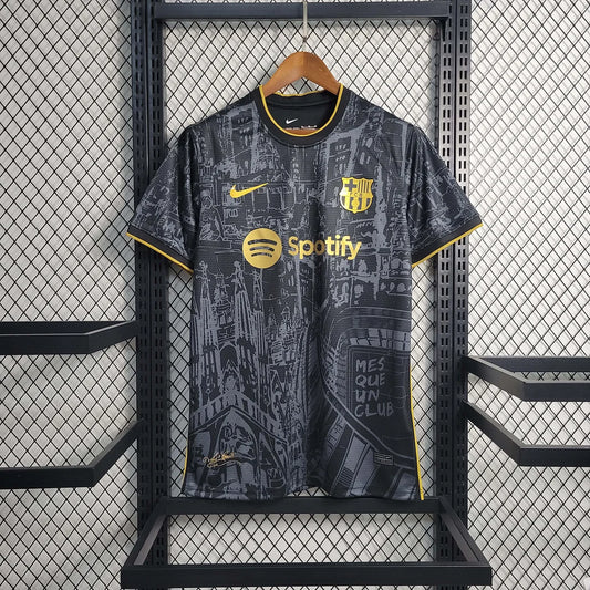 Maglia da calcio nera edizione speciale Barcellona 2023/2024