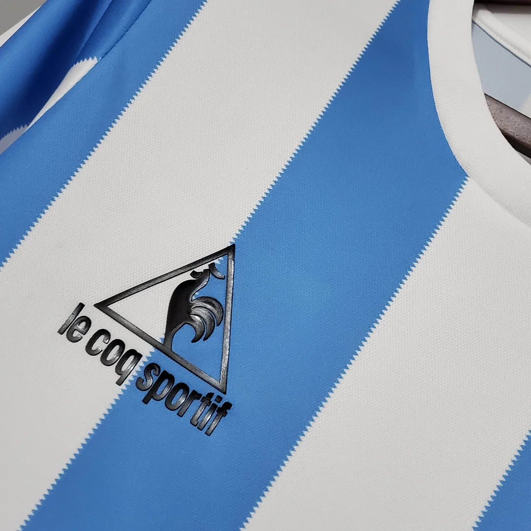 Maglia casalinga retrò della nazionale argentina del 1986