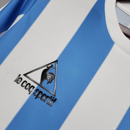 Maglia casalinga retrò della nazionale argentina del 1986