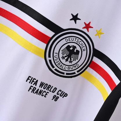 Maglia da calcio retrò della Germania del 1998