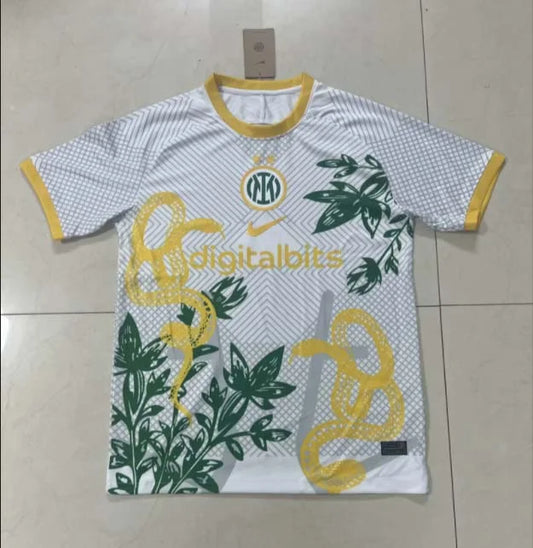 Maglia da calcio gialla edizione speciale Internazionale Milan 2024/2025