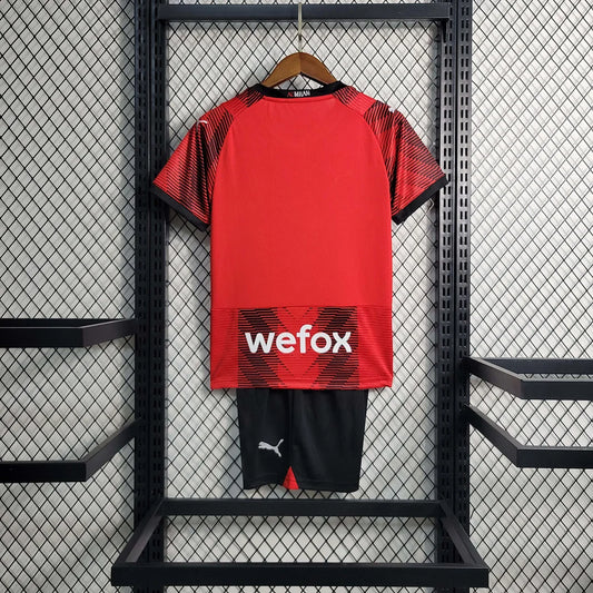AC Milan 2023/2024 Kids Football Jersey
