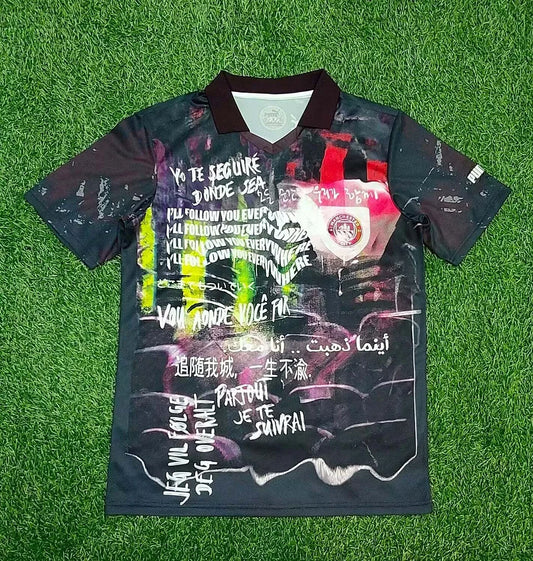 Maglia da calcio nera edizione speciale del Manchester City 2025/2026