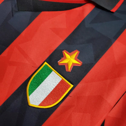 Maglia da calcio retrò AC Milan Home 1993/1994