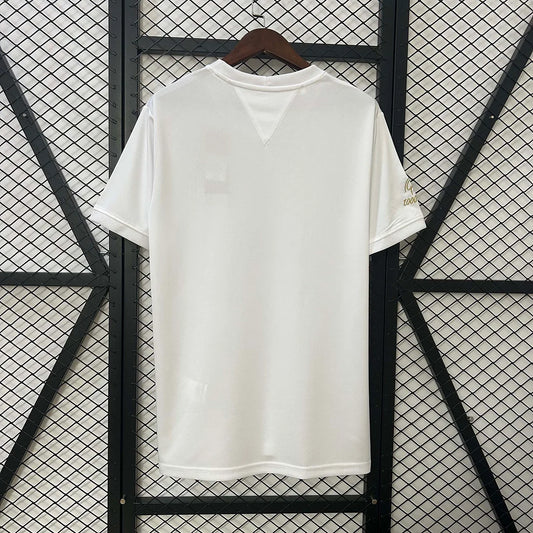 Maglia da calcio bianca commemorativa del Santos 2025/2026