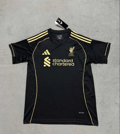 Maglia da calcio nera Liverpool Special Edition 2025/2026