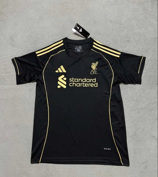 Maglia da calcio nera Liverpool Special Edition 2025/2026