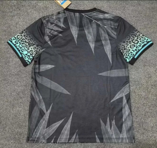 Maglia da calcio nera edizione speciale Brasile 2024