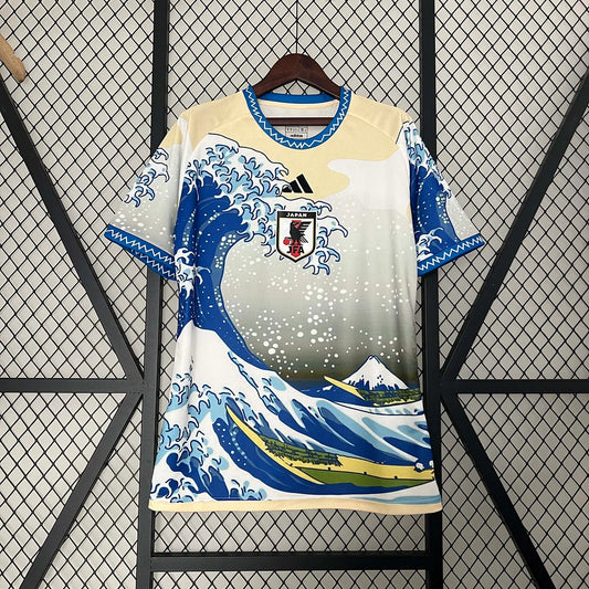 Maglia da calcio bianca edizione speciale Giappone 2024