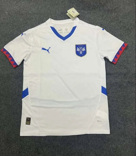Maglia da calcio da trasferta della nazionale serba 2024