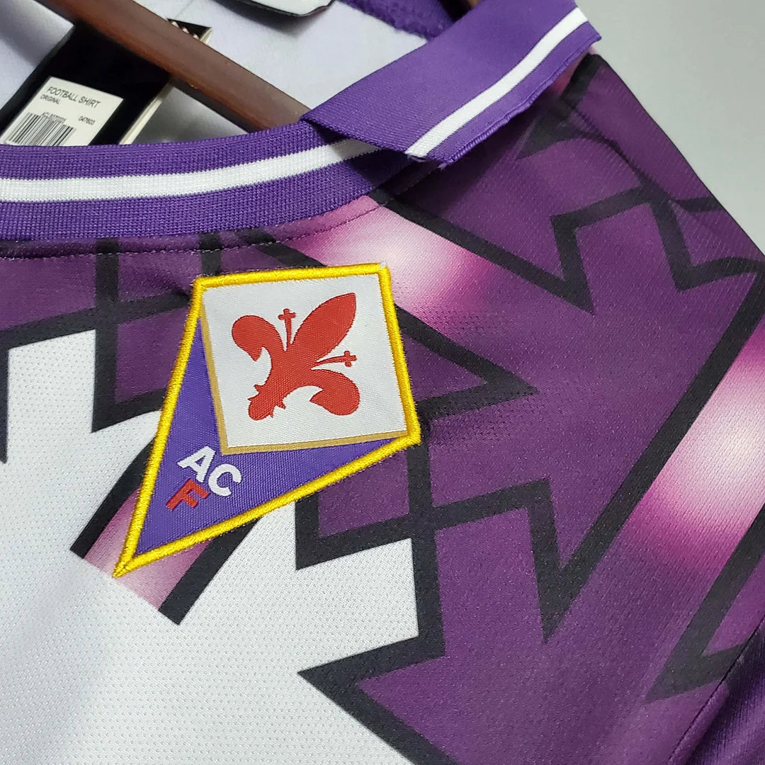 Maglia da calcio retrò della Fiorentina da trasferta 1992/1993