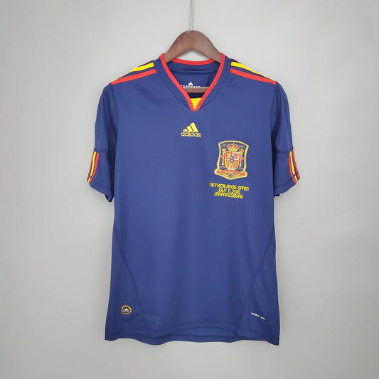 Maglia da calcio retrò della Spagna del 2010