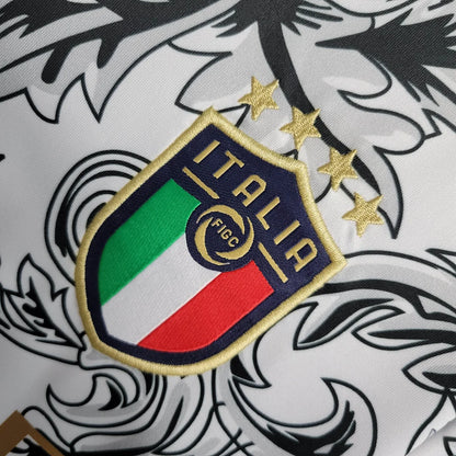 Maglia da calcio bianca edizione speciale Italia 2023