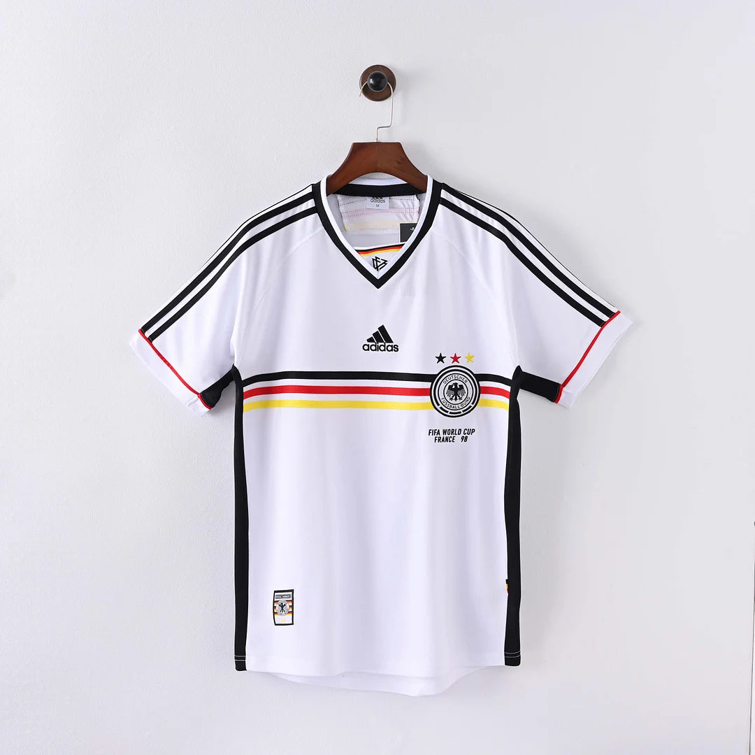 Maglia da calcio retrò della Germania del 1998